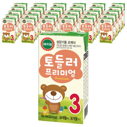 베지밀 토들러 프리미엄 3단계 아기두유
