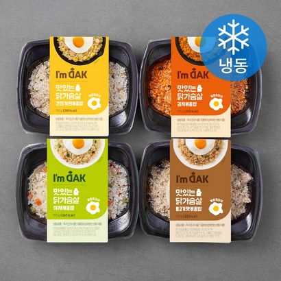 아임닭 맛있는 도시락 4종