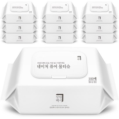 살림백서 네이처 퓨어 물티슈