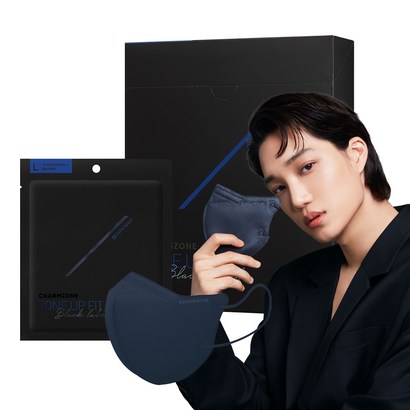 참존 톤업핏 블랙라벨 마스크 중형