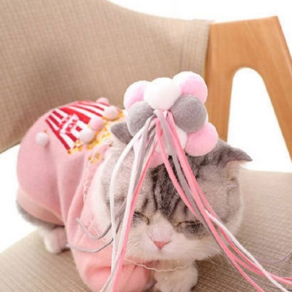 펫츠몬 폼폼 요정스틱 고양이 장난감