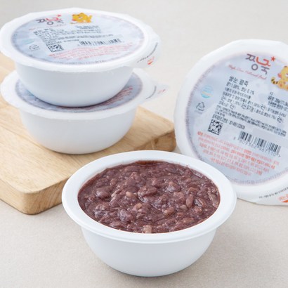 짱죽 웰빙죽 쌀눈 팥죽