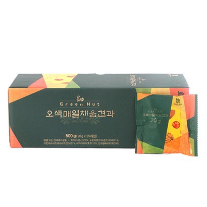 그린너트 오색매일채움견과 리뷰후기