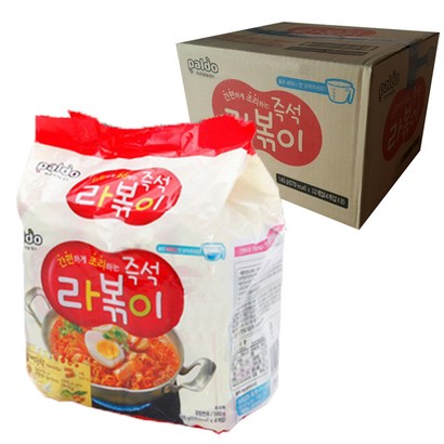 팔도 라볶이 봉지라면 멀티