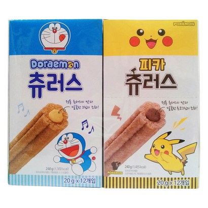 도라에몽 츄러스 피카 츄러스