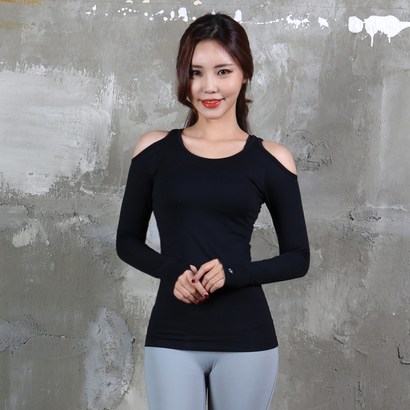 리나라인 여성용 오프숄터롱티 요가복 LS13 리뷰후기