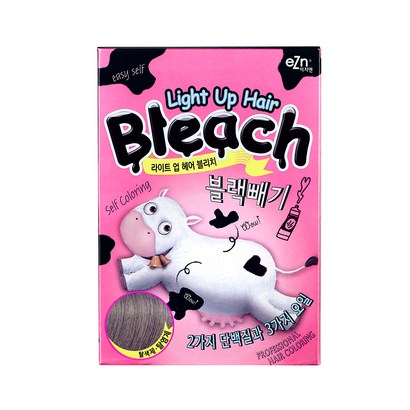 이지엔 라이트 업 헤어 블리치 블랙빼기 탈색제 리뷰후기