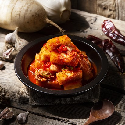장군차김치 진경 손맛 깍두기 리뷰후기