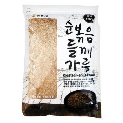가득찬 순볶음 들깨가루