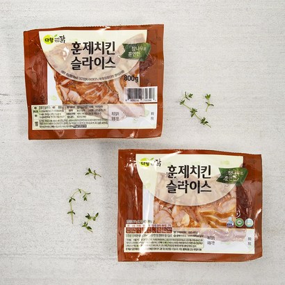 참나무로 훈연한 훈제치킨 슬라이스 리뷰후기
