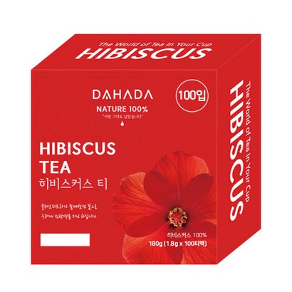 다하다 히비스커스 티백 리뷰 후기