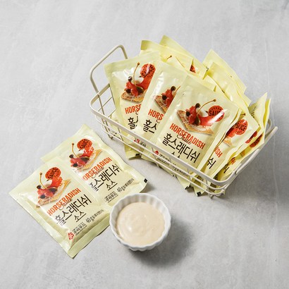 주비푸드 홀스래디쉬 소스 리뷰 후기