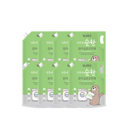 마이비 피부에 순한 유아 섬유유연제 프레쉬올리브향 리필