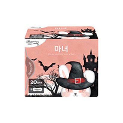 허밍스 마녀 토끼 롱 팬티라이너