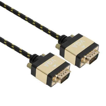 넥시 RGB VGA 메탈 최고급형 케이블 NX984 Fine God 리뷰후기