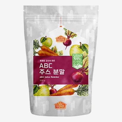 건강한우리집비옴 통째로 갈아서 만든 ABC 주스 분말