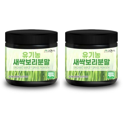 그린약초 유기농 새싹보리 분말 리뷰 후기
