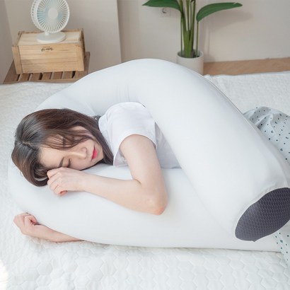 바나나빌딩 냉감 쫀득 바디필로우 리뷰후기