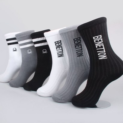 베네통키즈 아동용 크루 양말 BTK-06 3족 BTK-07 3족