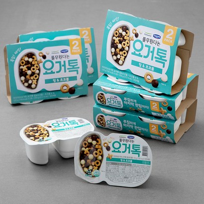 풀무원 다논 요거톡 링&초코볼 2개입 리뷰 후기