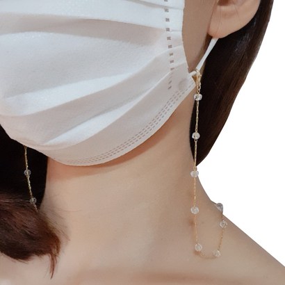 생활의지혜 비즈 마스크 목걸이 스트랩