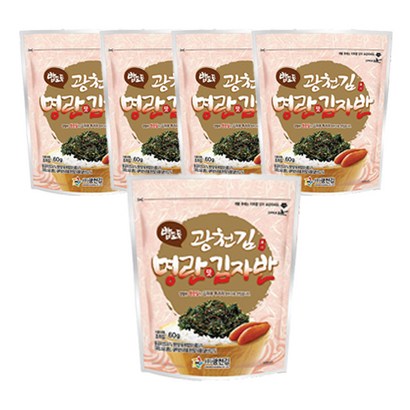 광천김 명란맛 김자반 리뷰후기