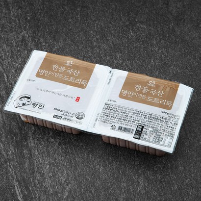 한둘 국산 명인이 만든 도토리묵 2입