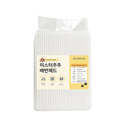 미스터추추 강아지 배변패드 50매 리뷰 후기