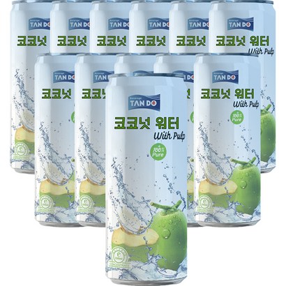 탄도 코코넛 워터 위드 펄프