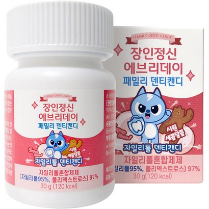 장인정신에브리데이 패밀리 자일리톨 덴티캔디