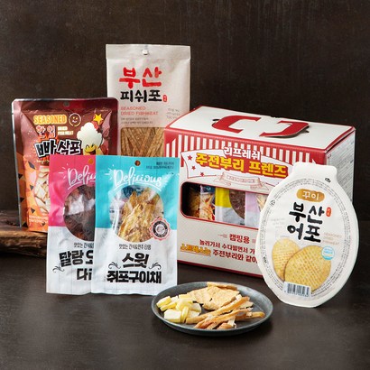 리프레쉬 캠핑용 종합 주전부리 프렌즈 11종 선물세트
