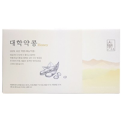 대학약콩 허니 두유