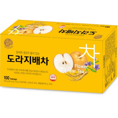 우리차 도라지배차