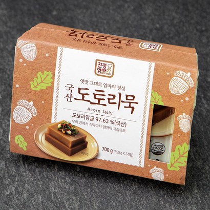친정엄마 국산 도토리묵 리뷰후기