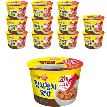 오뚜기 맛있는 오뚜기 컵밥 김치참치덮밥 리뷰후기