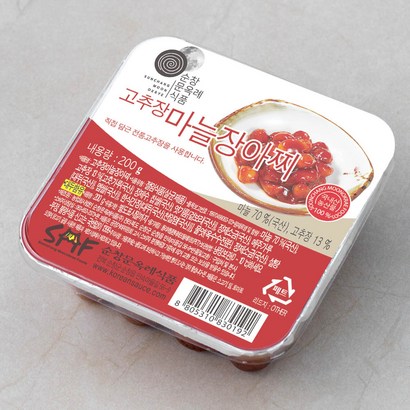 순창문옥례식품 고추장 마늘장아찌 리뷰후기