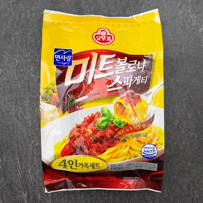 오뚜기 면사랑 미트 볼로냐 스파게티 4인분