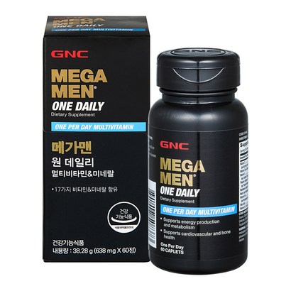 NC 메가맨 원 데일리 멀티비타민 앤 미네랄 38 리뷰 후기