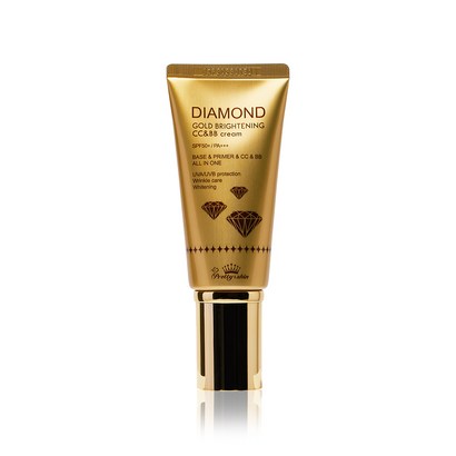 프리티스킨 다이아몬드 골드 브라이트닝 CC &a; BB크림 SPF50 PA 리뷰후기