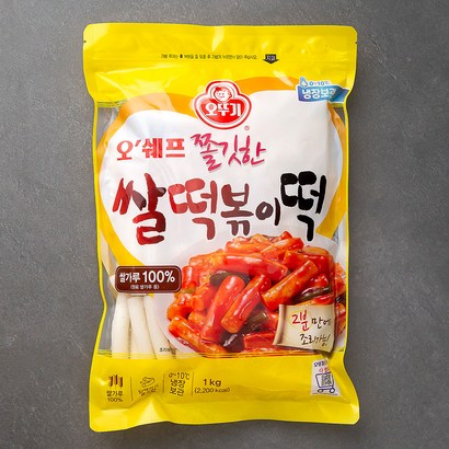 오뚜기 오쉐프 쌀떡볶이떡 리뷰후기