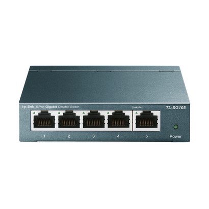 티피링크 5포트 데스크탑 스위칭허브 T-S105