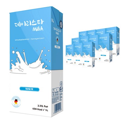 데이리스타 밀쉬 멸균우유