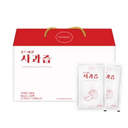 푸드버킷 사과즙
