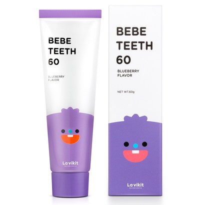베베티스60 무불소 아기치약 리뷰후기