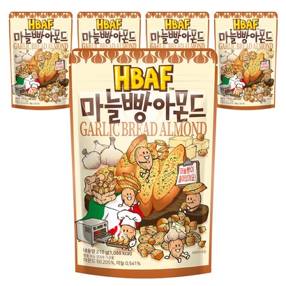 HBAF 마늘빵 아몬드