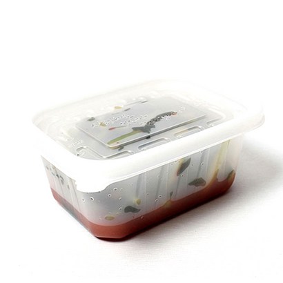 내열 사각 반죽용기