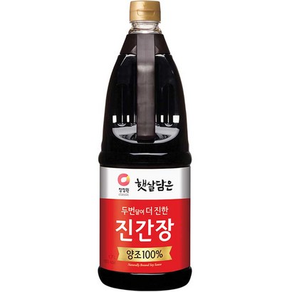 청정원 두번달여 더 진한 진간장골드 리뷰 후기