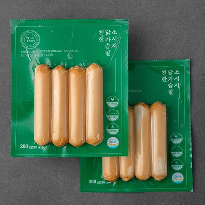 친한 닭가슴살 소시지 리뷰후기