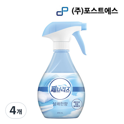 페브리즈 섬유탈취제 상쾌한향 본품 리뷰후기