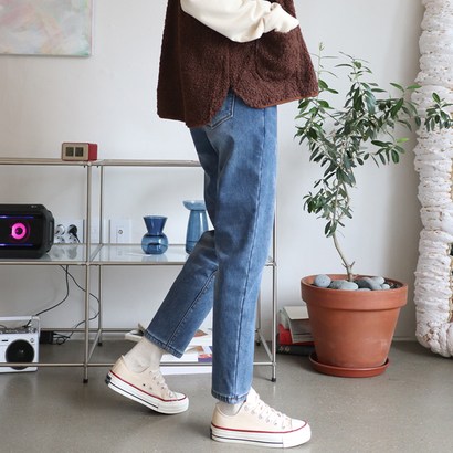 수비진 여성용 융기모 배기 팬츠 C3150